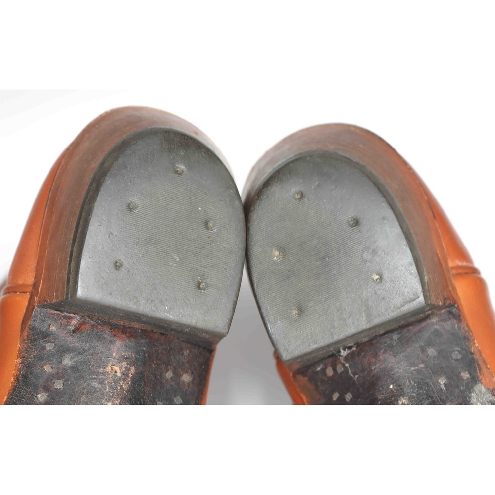 Nocona Brown Leather Western Cowboy Boot 7529 Womens Size 8 1/2‎ D - Picture 13 of 16